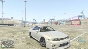 Nissan Skyline GT-R V-spec BCNR33 1995супер дрифт на легендарном скайлике #gta #skyline #drift