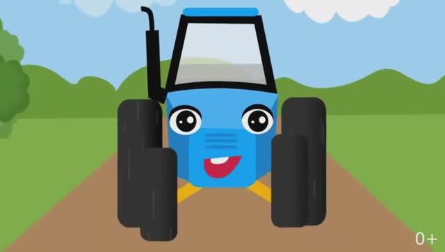 ✅Мультфильм Детский «Синий трактор» 🚜