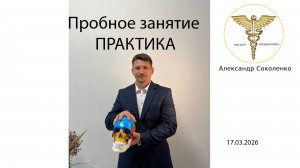 17.03.2026 Пробное Занятие Практика