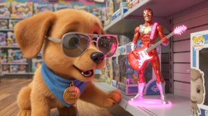 Собачка Лулу становится супергероем