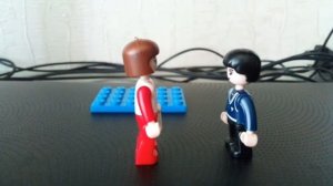 Лего мультик - Школьник получил 4 двойки в четверти (Медленная скорость)