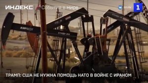 Трамп: США не нужна помощь НАТО в войне с Ираном