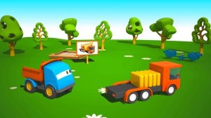 Лева грузовичок. Пожарная машина