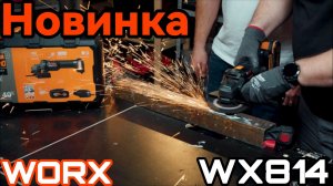 Новинка  Угловая шлифовальная машина Worx WX814