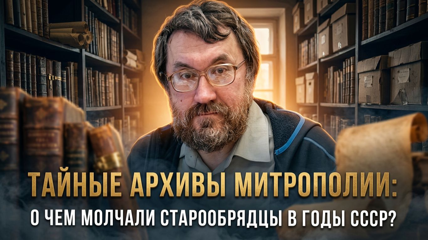 ТАЙНЫЕ АРХИВЫ МИТРОПОЛИИ: О чем молчали старообрядцы в годы СССР? | Виктор Боченков