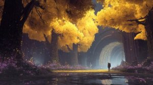 Неземная флора - Нежная музыка космоса для отдыха, фоновая расслабляющая музыка