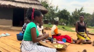 Жизнь в африканской деревне.