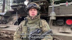 Боевая работа расчета ЗРК «Тор-М1»