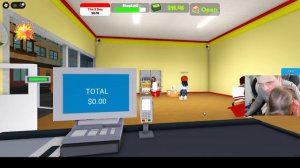 Roblox с Полиной #20 Супермаркет вместе