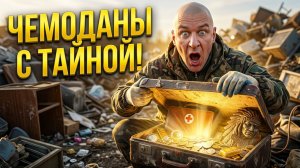 Нашёл на Свалке Чемоданы! Что внутри посмотрим?
