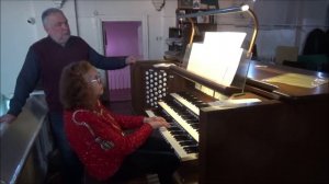 Евгения Лисицына исполняет Токкату ми-мажор И.С. Баха, BWV 566