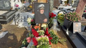 Бедрос Киркоров - прошел один год со дня смерти… Сын и внуки приехали на могилу. 18 марта 2026