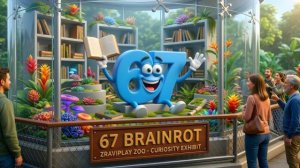 Официальный клип Zraviplay представляет Brainrot Zoo РЕАКЦИЯ