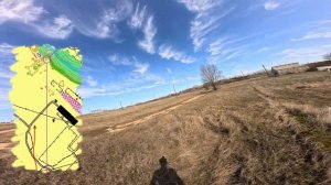 Дубовочка. Март 2026. Индивидуальная тренировка. Ориентирование от первого лица.