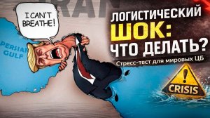 Что делать во время логистического шока - стресс-тест для мировых ЦБ