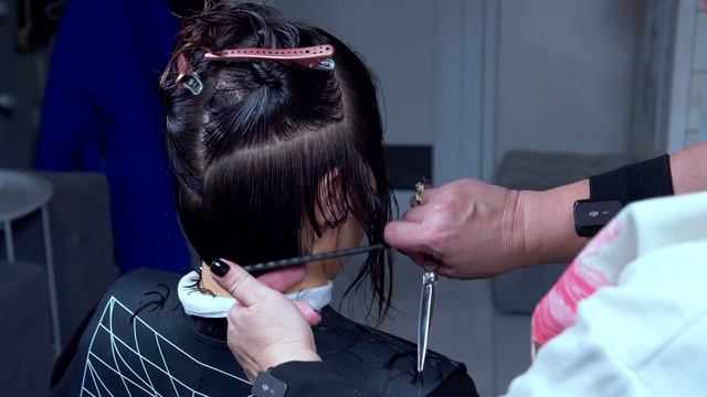 Эта прическа удивила и порадовала клиента!  стрижка стиль асмр