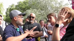 Американская мармонка против Хашима! Уголок оратора