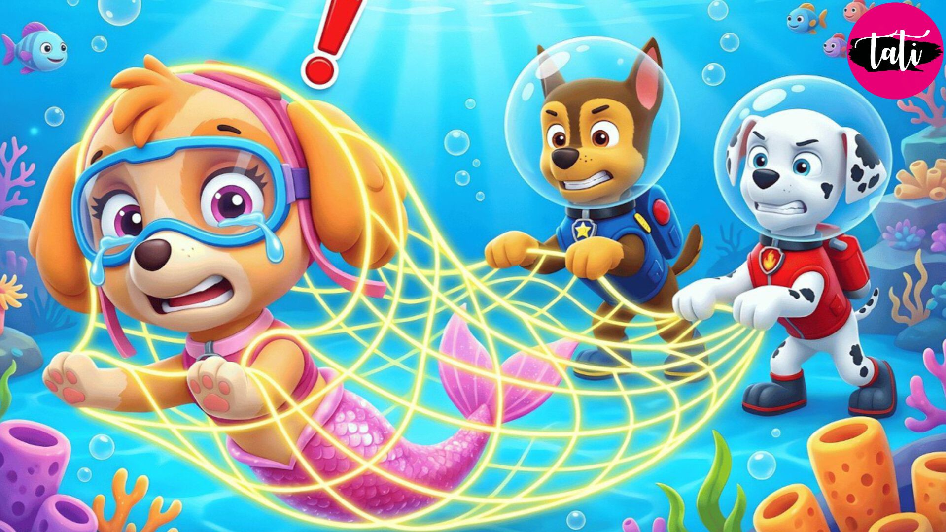 Щенячий патруль и Маршалл. Залипательное видео. Мультфильм для детей и малышей. Анимация 391