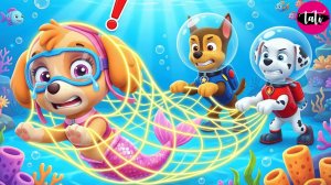 Щенячий патруль и Маршалл. Залипательное видео. Мультфильм для детей и малышей. Анимация 391