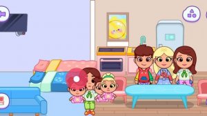 В гости у меня, пригласила в гости Лимонна с сестрой в Taking tom and friends world