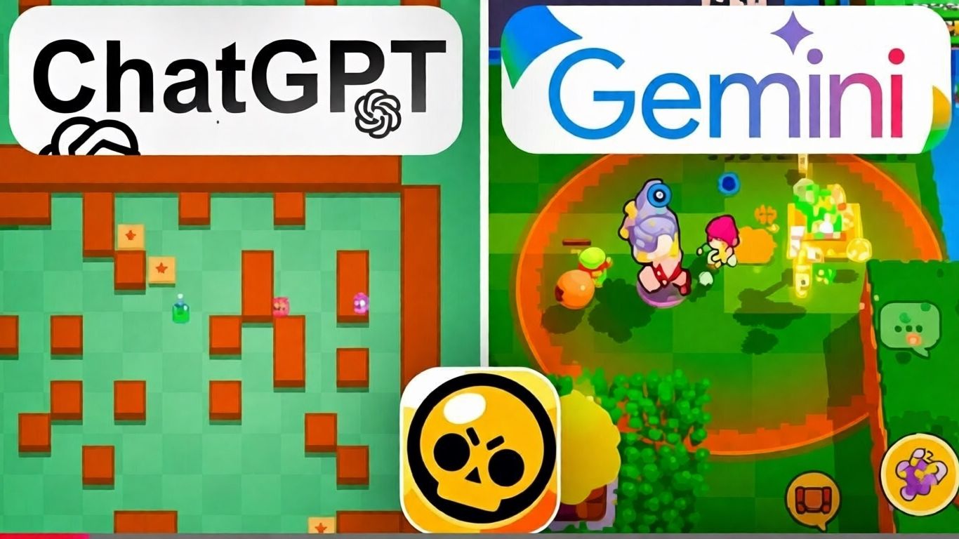 ChatGPT VS Gemini борьба за лучшую игру!