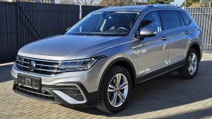 7 Мест! VW Tiguan Allspace 2022! 1.5 TSi 150 hp DSG7 DQ381. Harman/Kardon, камеры 360⁰, кожа, фаркоп