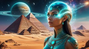 Сеанс сделан в Пирамиде Хеопса "Новое Божественное небо Потока Исцеляющий Силы", космоэнергетика.