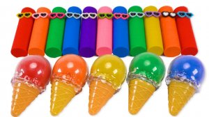 ЛЕПИМ МОРОЖЕНКИ ИЗ КИНЕТИЧЕСКОГО ПЕСКА СВИНКА ПЕППА ВНУТРИ ВИДЕО ДЛЯ ДЕТЕЙ КАНАЛ ИГРАЛКИ-ЗАЛИПАЛКИ