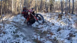 Выходной маршрут. Выезд 4-й. Снег в октябре.