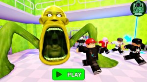 Банда Линга Мелона бежит из тюрьмы морского жителя! Игровой процесс #Obby #roblox