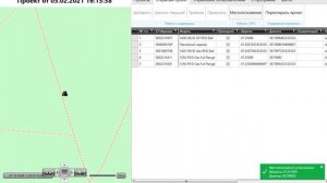 Работа с электронной карты без прибора маркероискателя