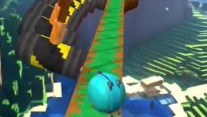 Going Balls Проверьте свои навыки в захватывающем приключении управляя шаром.  Присоединяйтесь к вес