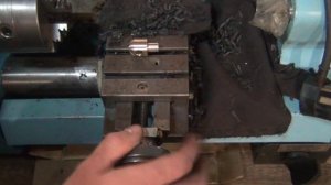 Установка гайки на суппорт станка Универсал В ТШ3