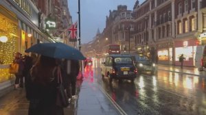 Идеальная прогулка по центральному Лондону под дождем ☔️ Пешеходная экскурсия по Вест-Энду