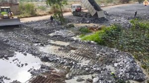 Строительство, засыпка, очередной участок. обзор