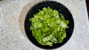 Салат с жареными баклажанами