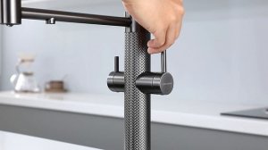 Смеситель для кухни NEXUS DIAMOND в цвете вороненая сталь (GM)