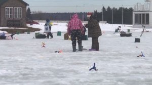 ещё одна форель на льду