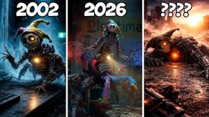 Эволюция прототипа — Poppy playtime 5 #poppyplaytime