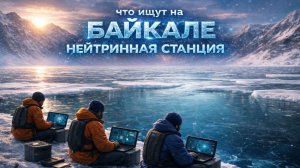 ЧТО ИЩУТ НА БАЙКАЛЕ — НЕЙТРИННАЯ СТАНЦИЯ