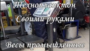 Технопланктон своими руками. Весы промышленные.