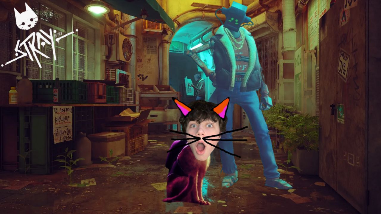 Я кот! Встретил Блейзера! Я вор! Как пройти игру Stray со всеми достижениями?  Прохождение Stray #8