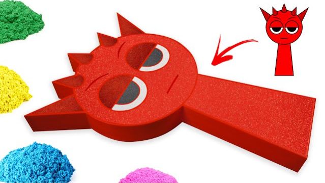 Делаю Sprunki из конфет Oddly Satisfying ASMR процесс РЕАКЦИЯ