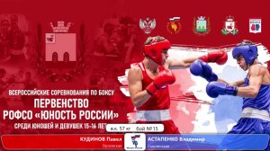 Первенство по боксу РОФСО «Юность России» 18 марта