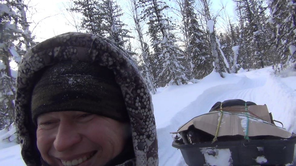 ТАЙГА Отдохнули аж СИЛ НЕТ на СНЕГОХОДЕ втроем Рыбалка Охота Сибирь