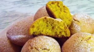 Постное Тыквенное печенье