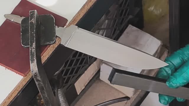 Часть № 3 Шлифовка клинка + болтология +жизнь+ весна!!!!