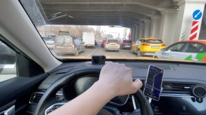 Таксую 18 марта - ДТП с Хаммером