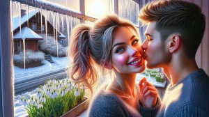 Вдыхая счастье с поцелуем   Второй вариант  Автор текста  Валерий Столыпин