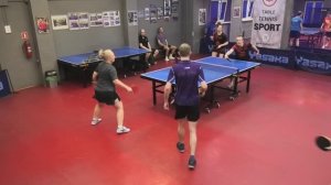 отбор Минин/Шамахова (1335) - Здобнов/Орлова (1133) 15.03 Парный турнир настольный теннис